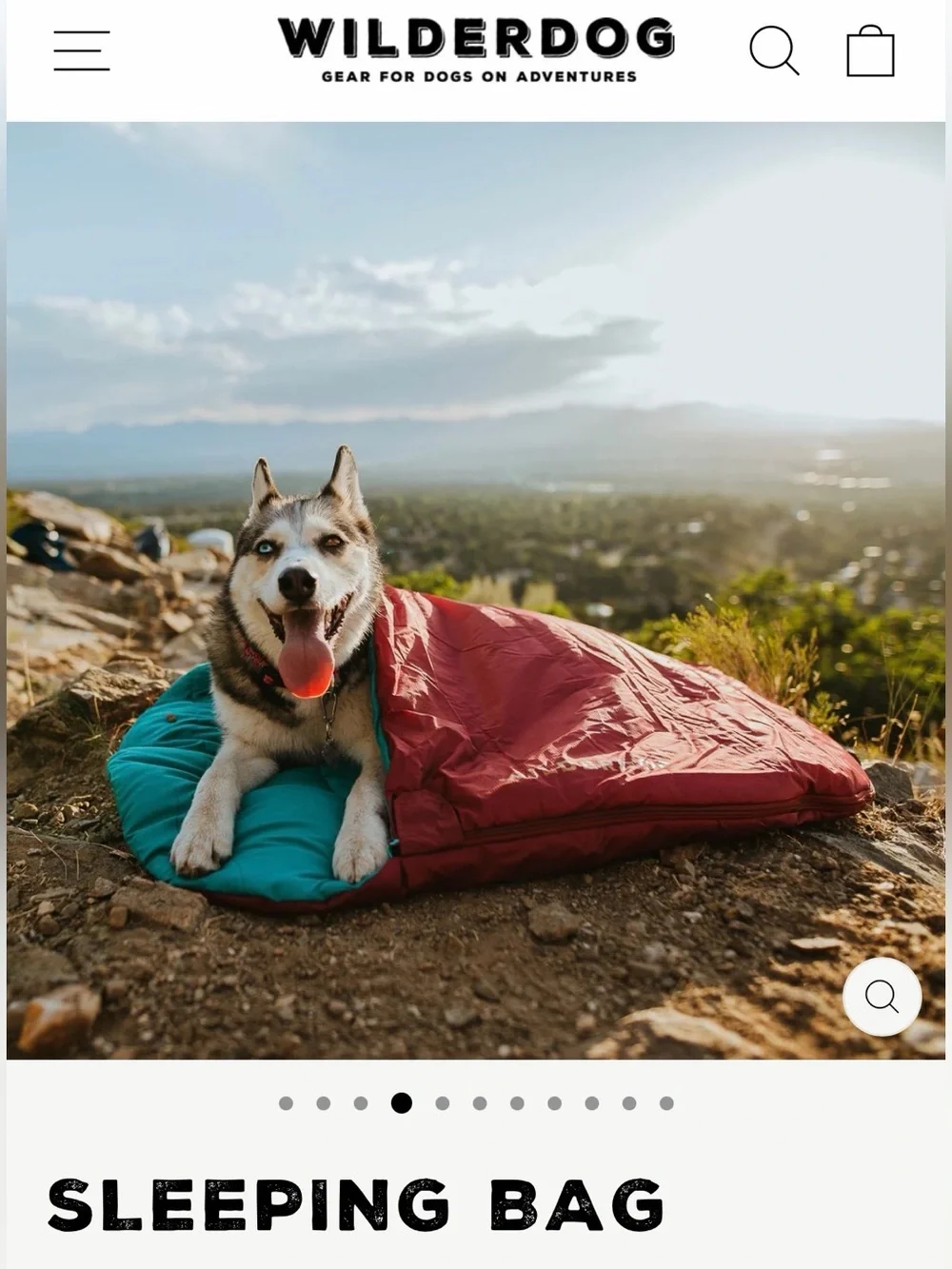 Wilderdog Doggy Sleeping Bag
